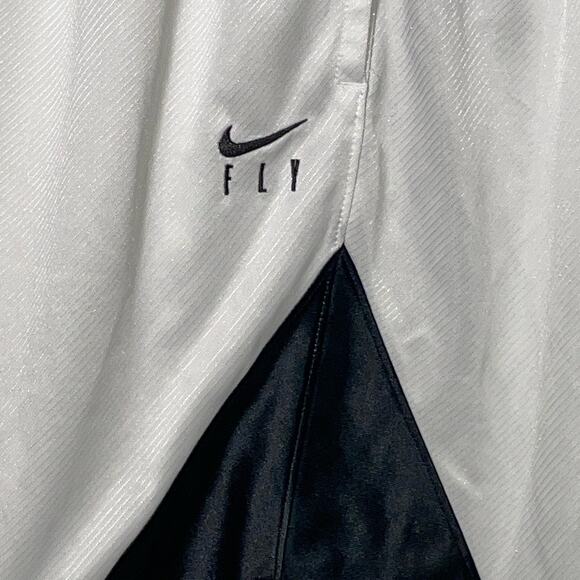 Nike Dri-FIT I So Fly Women's Basketball Shorts white/black XL - Picture 5 of 7